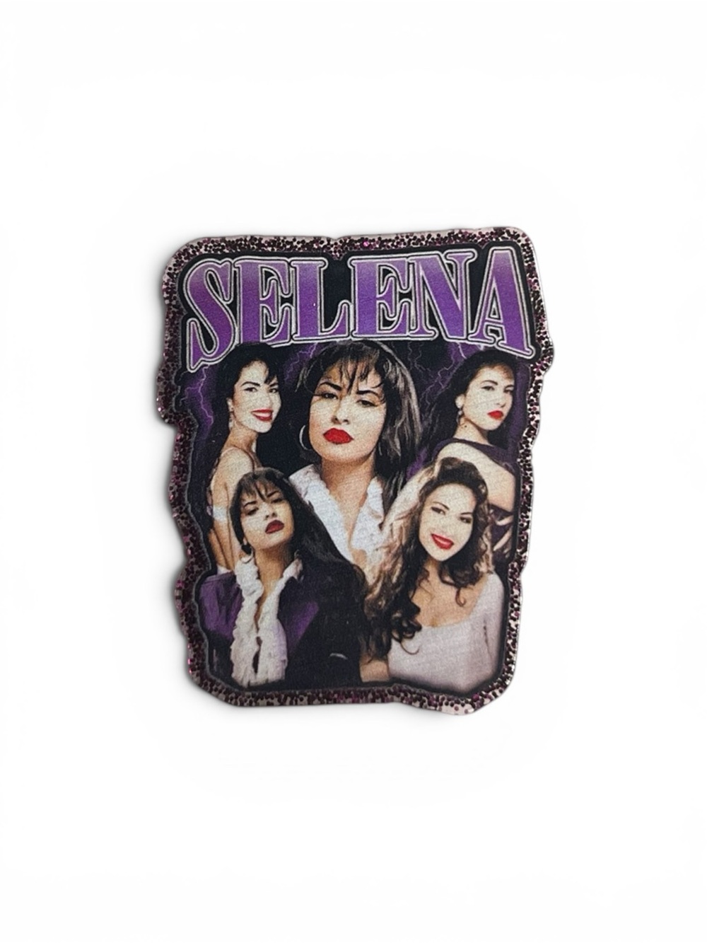 Selena Purple Multi-Image PopSocket